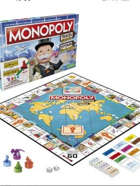 New in box Monopoly Travel edition